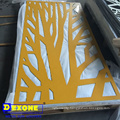 Hot sale Custom decorative laser cut aluminum panels /metal fences